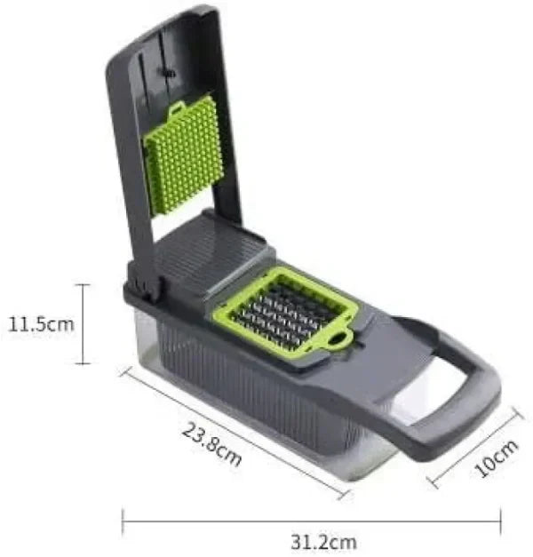 12-in-1 Multifunctional Mandolin Slicer Cutter Vegetable Chopper - Your Ultimate Kitchen Companion