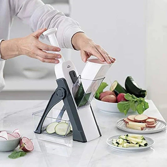 5-in-1 Multifunctional Vegetable Cutter and Slicer.