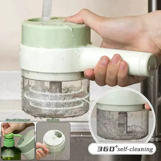 4 In 1 Handheld Electric Vegetable Cutter.