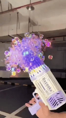 ROCKET BAZOOKA BUBBLE GUN